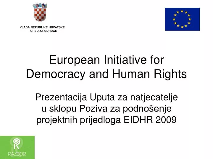 european initiative for democracy and human rights