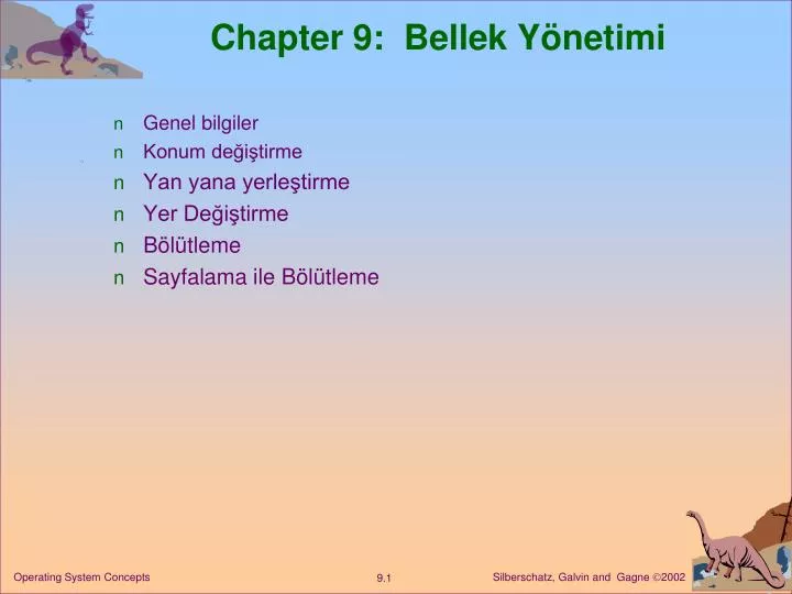 chapter 9 bellek y netimi