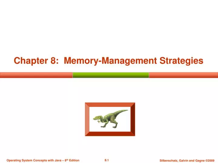 chapter 8 memory management strategies