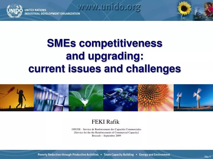 smes competitiveness and upgrading current issues and challenges