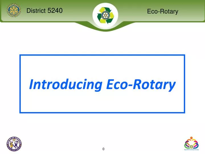 introducing eco rotary