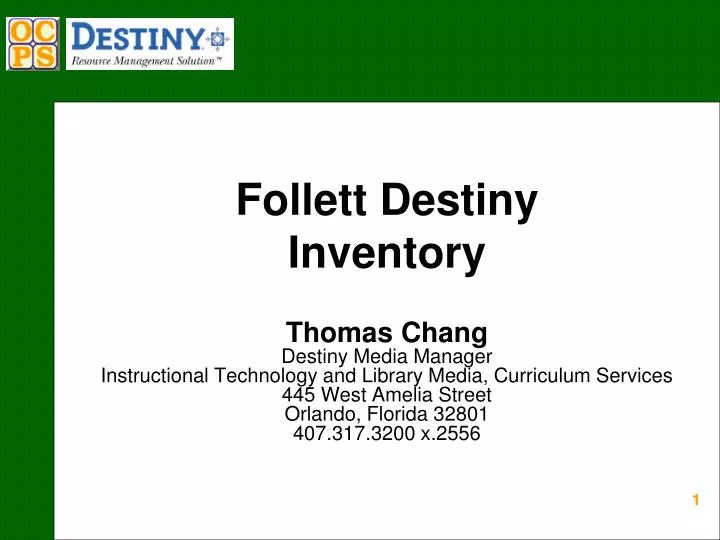 follett destiny inventory
