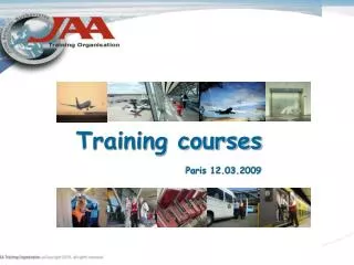 Training courses Paris 12.03.2009