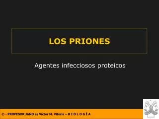 los priones