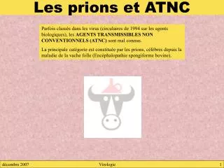 les prions et atnc