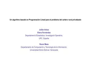 un algoritmo basado en programaci n lineal para el problema del cartero rural privatizado
