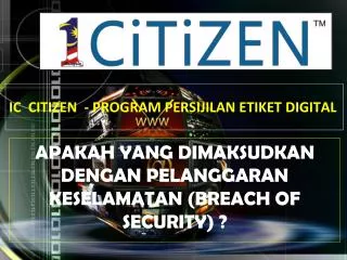 ic citizen program persijilan etiket digital
