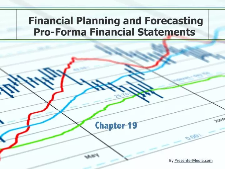financial planning and forecasting pro forma financial statements