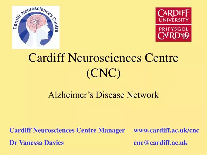 cardiff neurosciences centre cnc