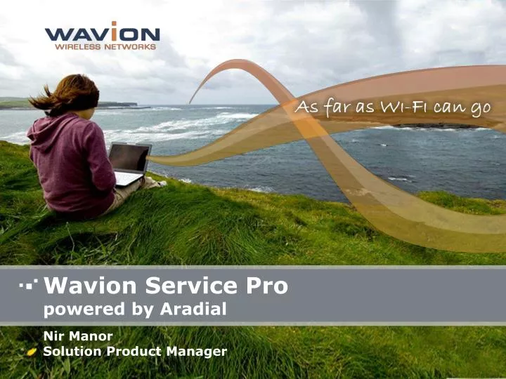 wavion service pro powered by aradial