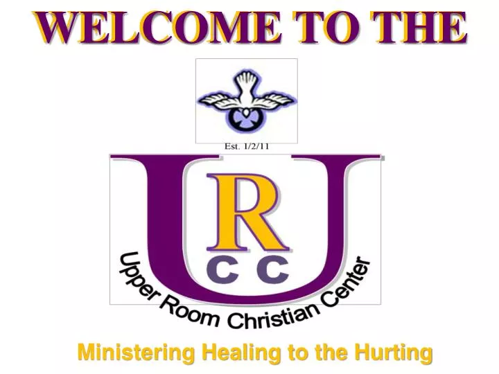 ministering healing to the hurting