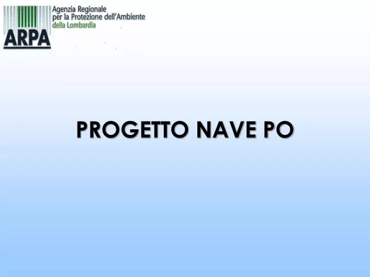 progetto nave po