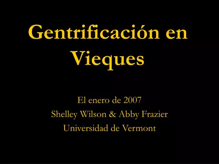 gentrificaci n en vieques