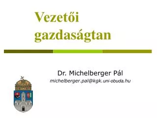 vezet i gazdas gtan