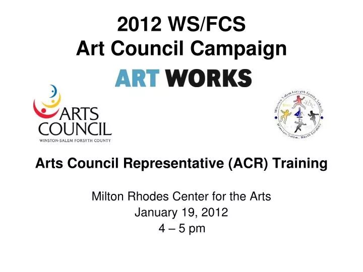 2012 ws fcs art council campaign