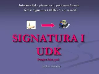 signatura i udk dragica pr o prof