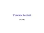 Streaming Services