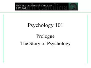 Psychology 101