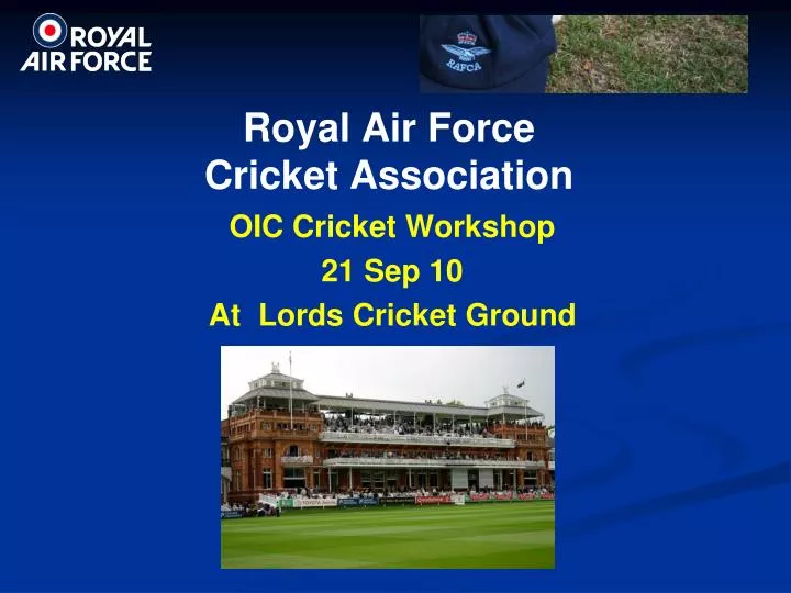 royal air force cricket association