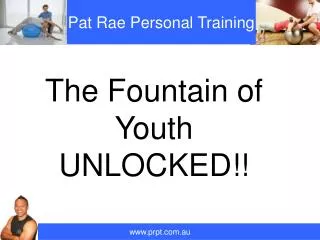 The Fountain of Youth UNLOCKED!!