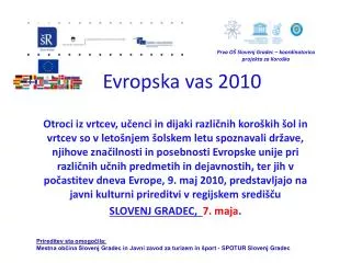evropska vas 2010