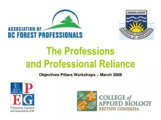 The Professions and Professional Reliance