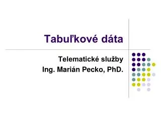tabu kov d ta