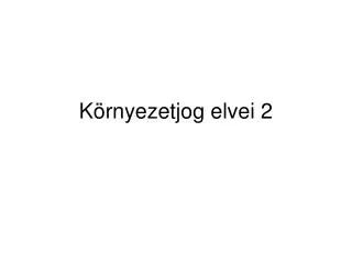 k rnyezetjog elvei 2