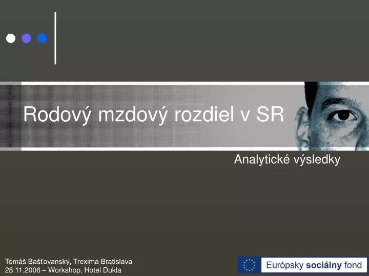 rodov mzdov rozdiel v sr