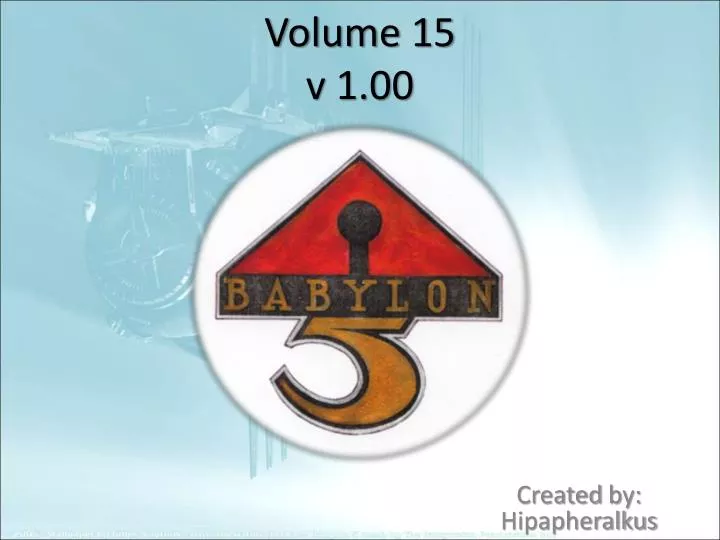 volume 15 v 1 00