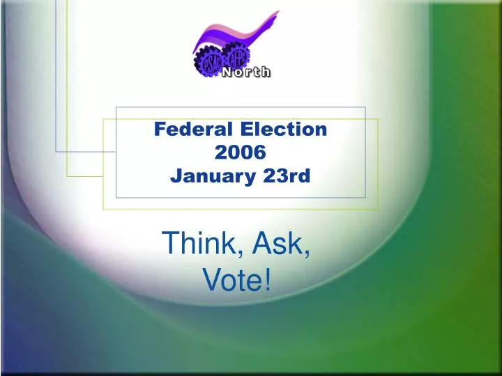 federal election 2006 january 23rd