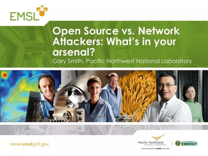 open source vs network attackers what s in your arsenal