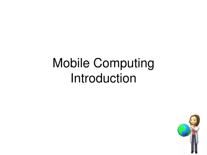 mobile computing introduction