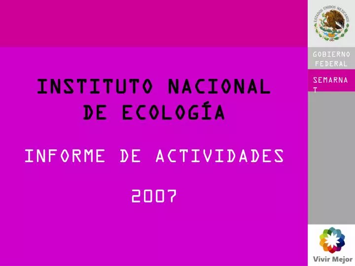 instituto nacional de ecolog a