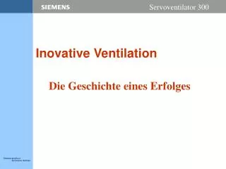 inovative ventilation
