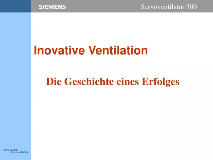 inovative ventilation