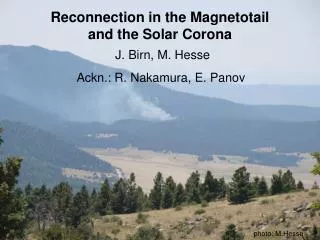 Reconnection in the Magnetotail and the Solar Corona