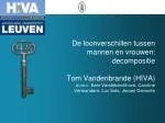 Hoe groot is de loonkloof? - slide 1