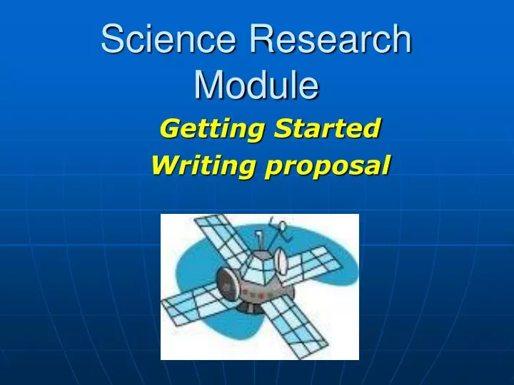 science research module