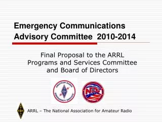 Emergency Communications Advisory Committee 2010-2014