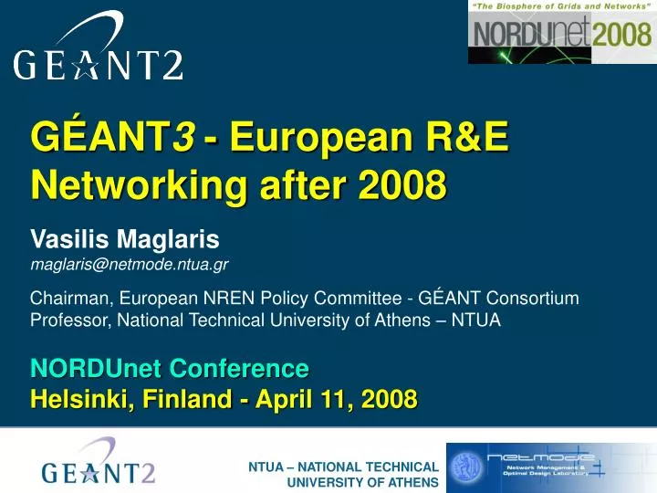 g ant 3 european r e networking after 2008
