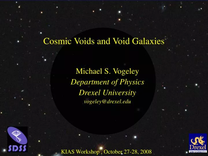 cosmic voids and void galaxies