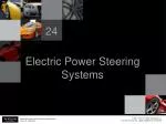 Electric Power Steering Systems - slide 1