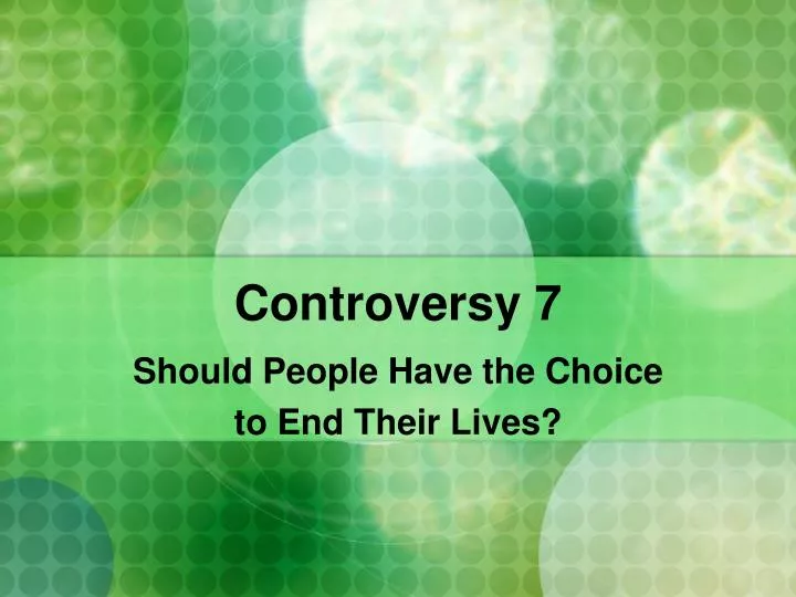 controversy 7