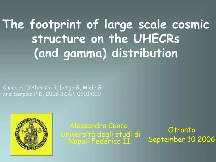 the footprint of large scale cosmic structure on the uhecrs and gamma distribution
