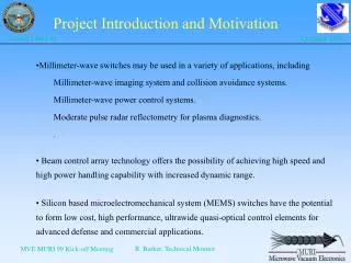 Project Introduction and Motivation