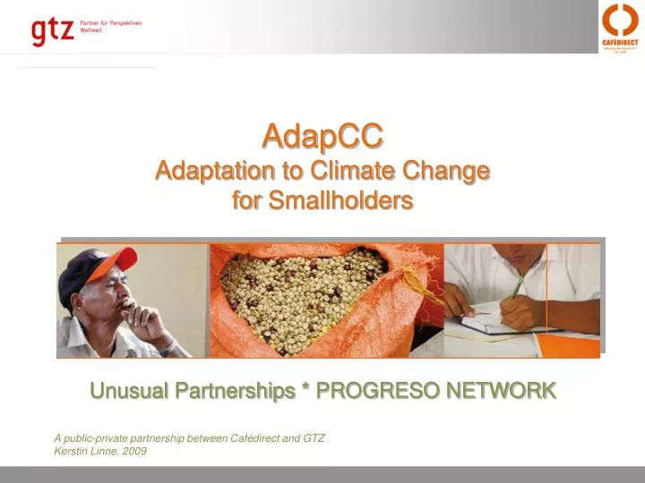 adapcc adaptation to climate change for smallholders