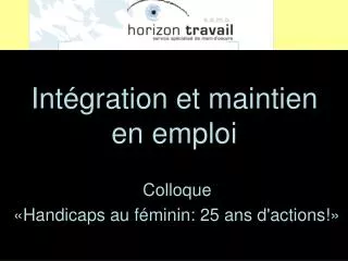colloque handicaps au f minin 25 ans d actions
