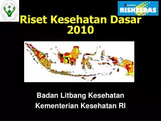 r iset kesehatan dasar 2010
