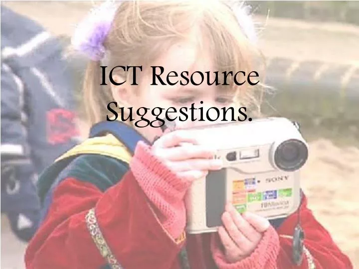 ict resource suggestions
